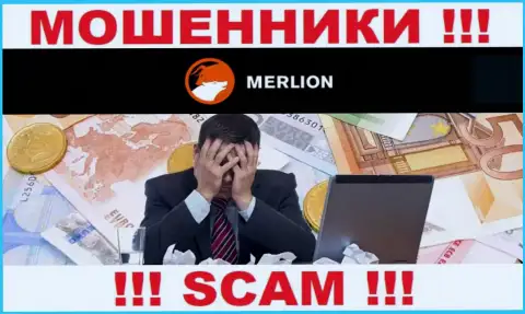 Если Вас кинули internet обманщики Merlion-Ltd - еще пока рано сдаваться, возможность их забрать обратно есть