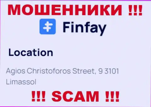 Офшорный адрес FinFay - Agios Christoforos Street, 9 3101 Limassol, Cyprus