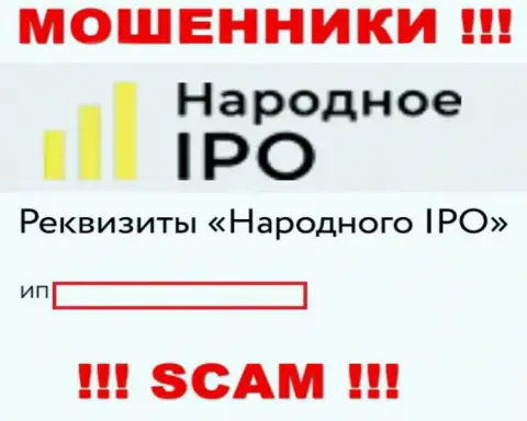 Народное-АйПиО - это организация, являющаяся юридическим лицом Narodnoe IPO