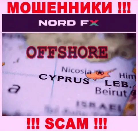 Контора Норд ФХ присваивает финансовые средства доверчивых людей, расположившись в офшорной зоне - Cyprus