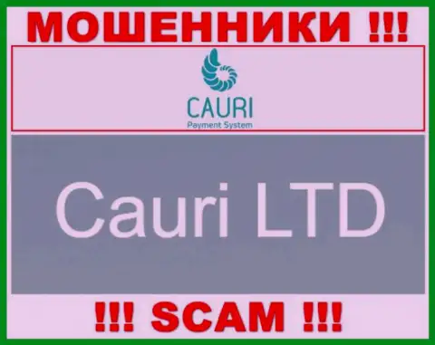 Не стоит вестись на информацию о существовании юридического лица, Cauri - Cauri LTD, в любом случае обворуют