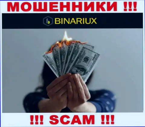 Вы заблуждаетесь, если вдруг ждете доход от работы с дилинговой организацией Binariux - это МОШЕННИКИ !!!