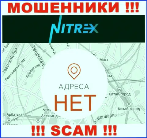 Nitrex не предоставляют сведения о адресе конторы, будьте очень внимательны с ними