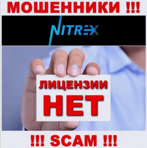 Будьте очень внимательны, компания Nitrex не получила лицензию на осуществление деятельности это мошенники