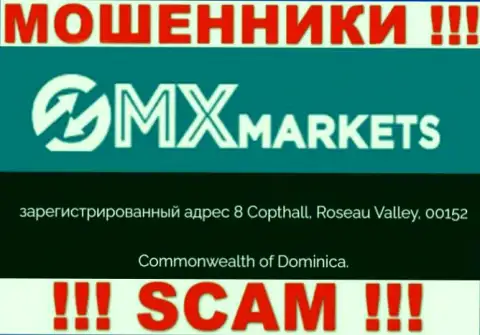 GMXMarkets - это ВОРЮГИ !!! Пустили корни в офшоре по адресу - 8 Copthall, Roseau Valley, 00152 Commonwealth of Dominica
