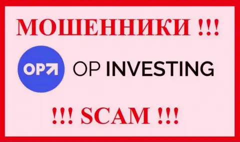 Лого МОШЕННИКОВ OP Investing