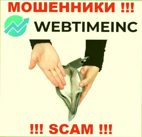 Компания WebTime Inc - это обман ! Не доверяйте их обещаниям