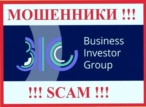 Логотип ОБМАНЩИКОВ Бизнес Инвестор Групп