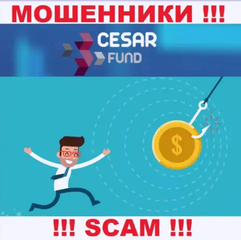 Не спешите доверять интернет мошенникам из организации ЦезарьФонд, которые заставляют погасить налоги и проценты