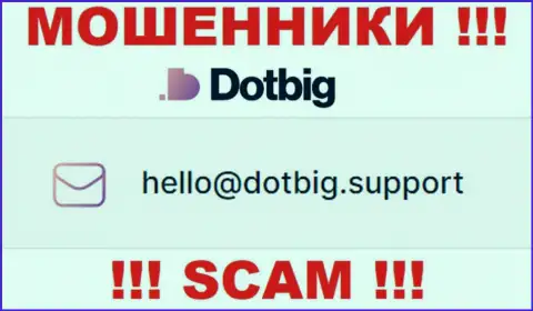 Не спешите контактировать с организацией DotBig LTD, даже через их e-mail - это циничные internet ворюги !!!