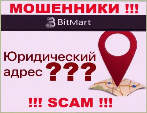 На официальном интернет-портале BitMart нет инфы, относительно юрисдикции компании