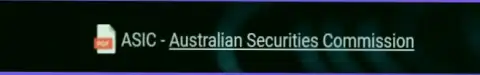 Австралийский регулятор АСИС, который контролирует работу биржевой организации Зиннейра Ком