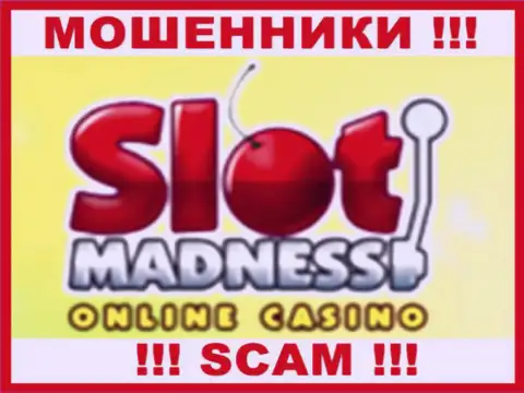 Slot Madness - это МОШЕННИК !!! SCAM !!!